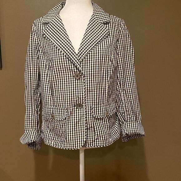 Tribal Checkered Raincoat - Picture 4 of 9